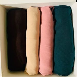 Collection Hijab Set - scarfs set chiffon